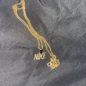 Necklace with logo